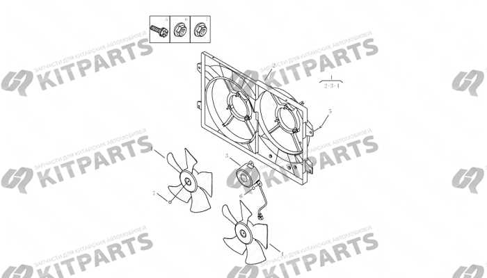 COOLING FAN Geely Emgrand X7