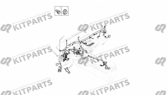 DASH BOARD WIRE HARNESS#2 Geely