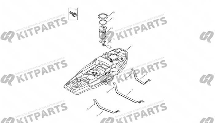 FUEL TANK Geely Emgrand X7