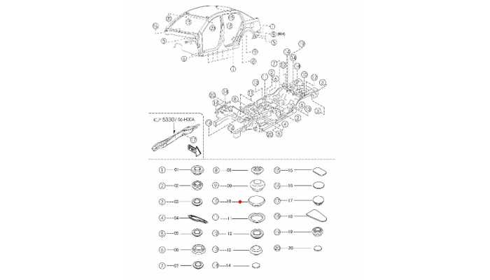 Заглушки кузова FAW Besturn B50