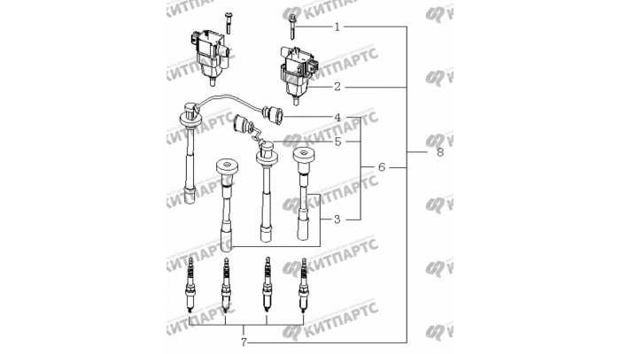 Катушка зажигания Geely